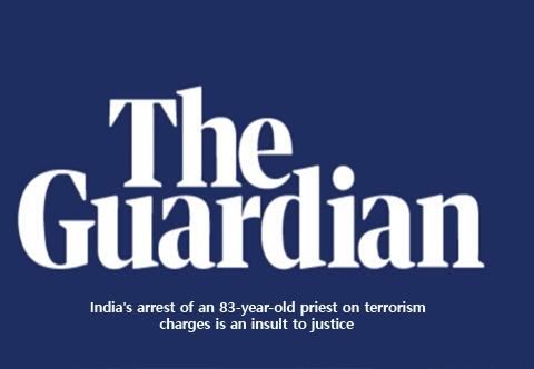 The Guardian - the famous British daily newspaper  on Father Stan Swamy
